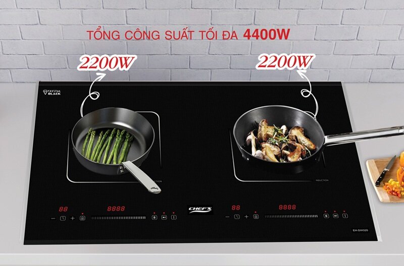 Bếp từ Chef's EH-DIH320 có tiết kiệm điện không?