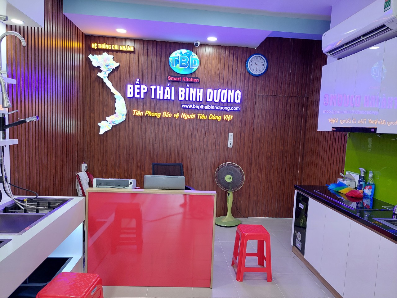 Bếp từ Faster FS-744M có tốt không ảnh thực tế cửa hàng Bếp Thái Bình Dương