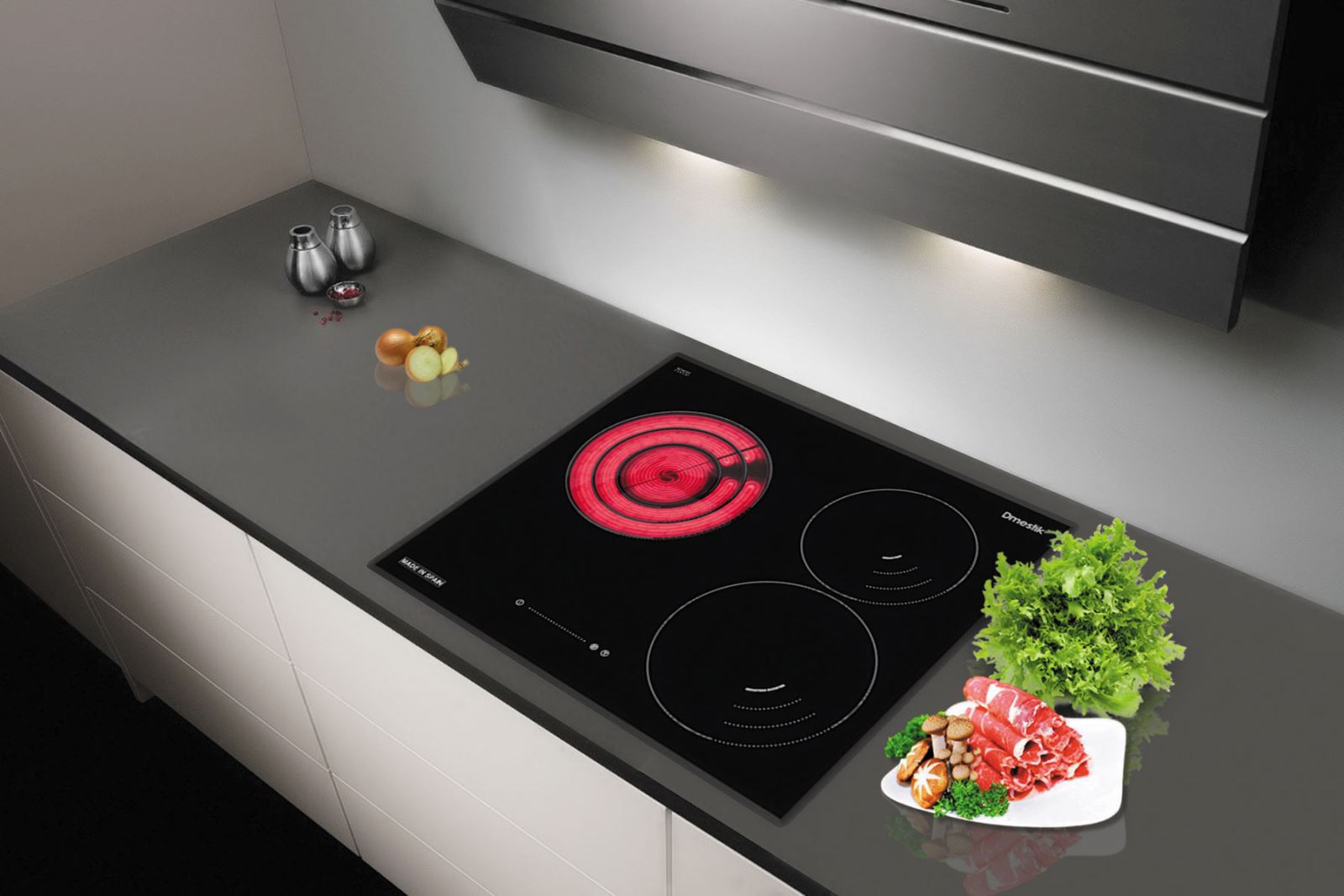Bếp từ Hafele kết hợp điện HC-M773A