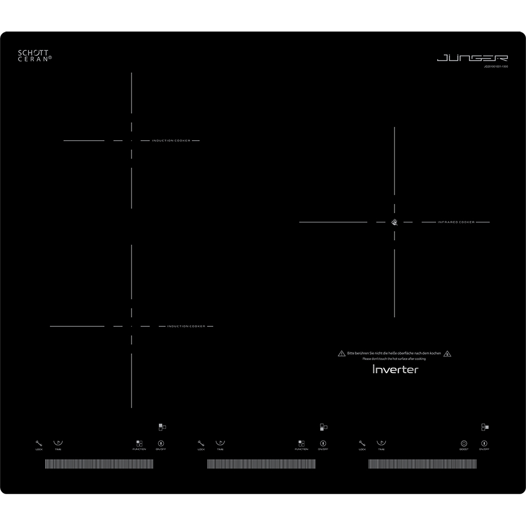 Bếp Điện Từ Hồng Ngoại Junger CEJ-300-IIF