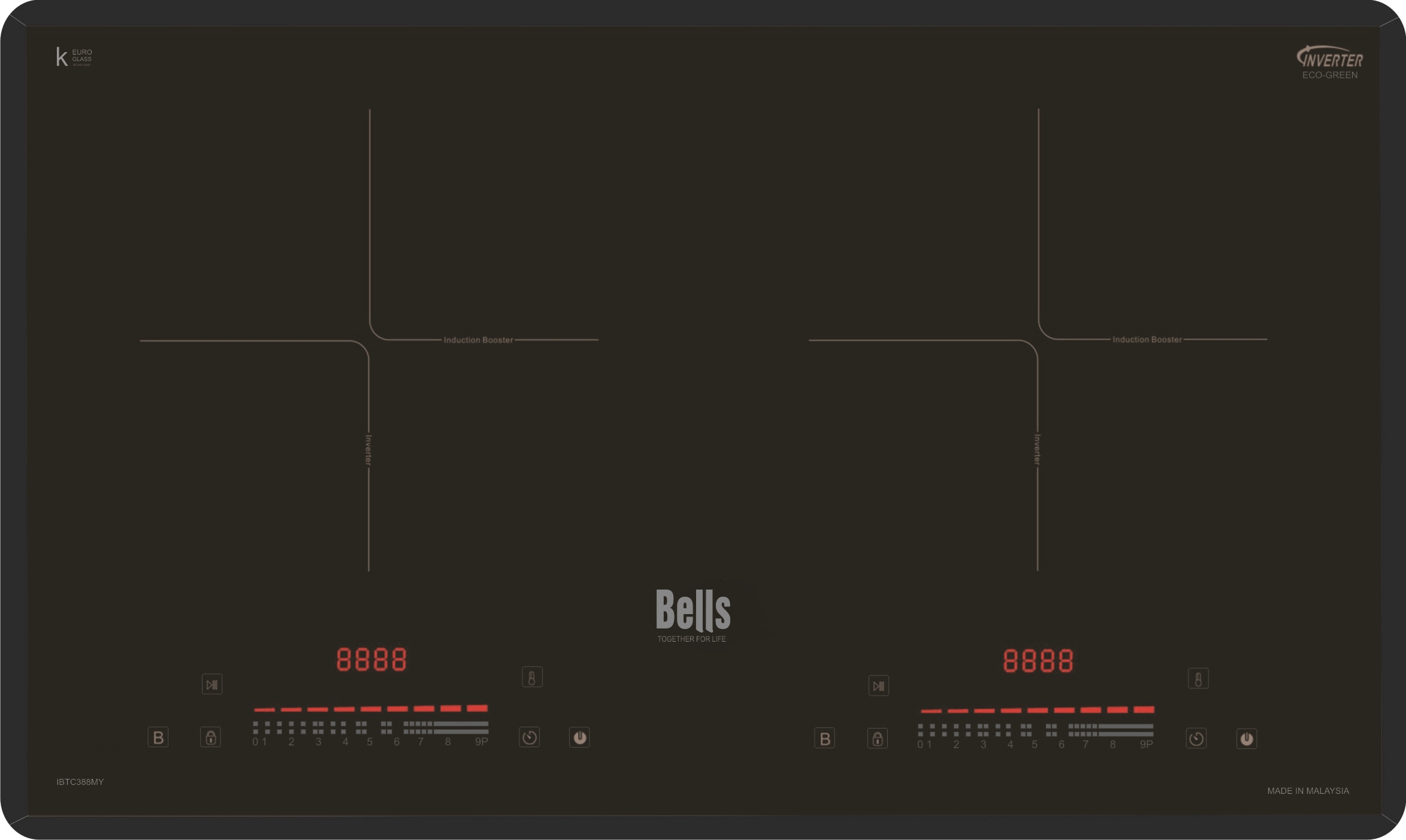 BẾP TỪ ĐÔI BELLS IBTC388MY