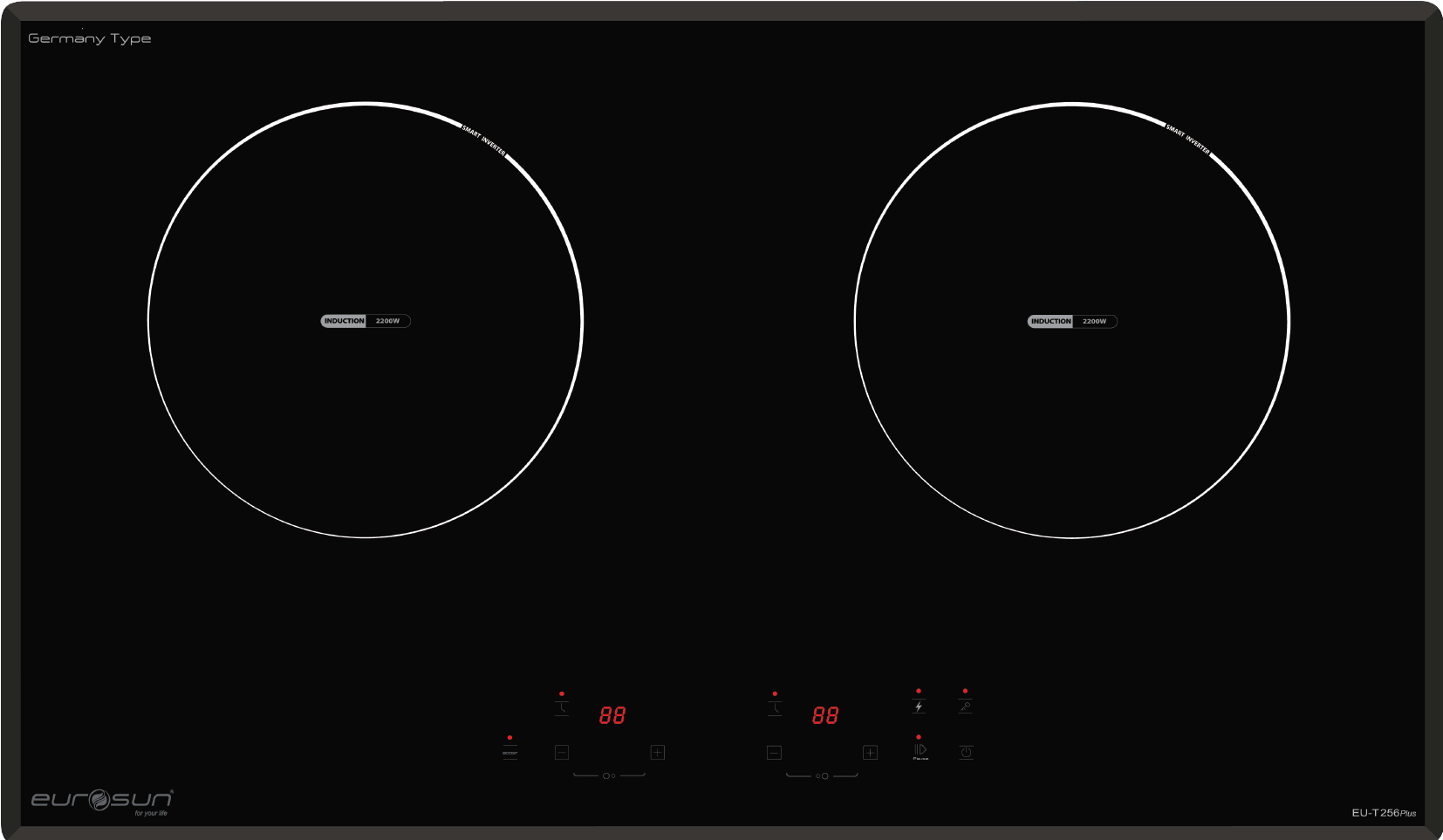 Bếp từ Eurosun EU-T256PLUS có tốt không ảnh thực tế bếp từ Eurosun