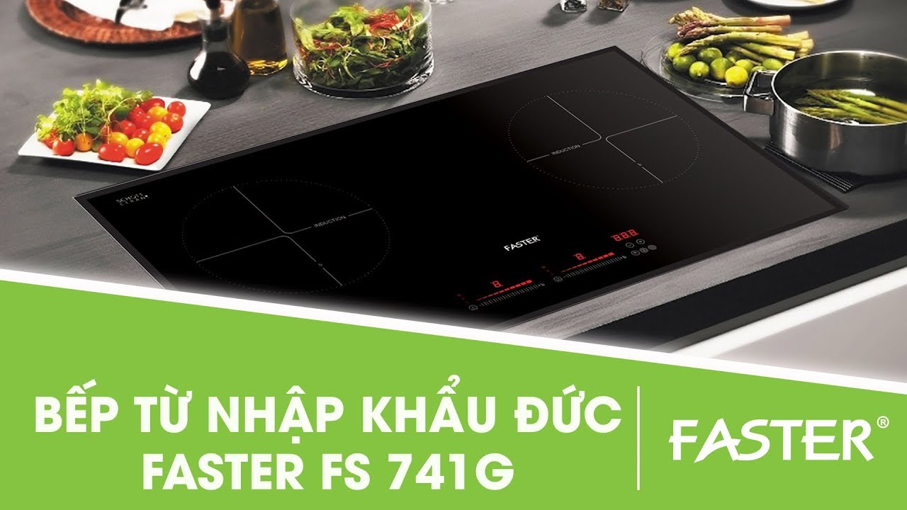 ảnh thực tế mẫu bếp từ faster