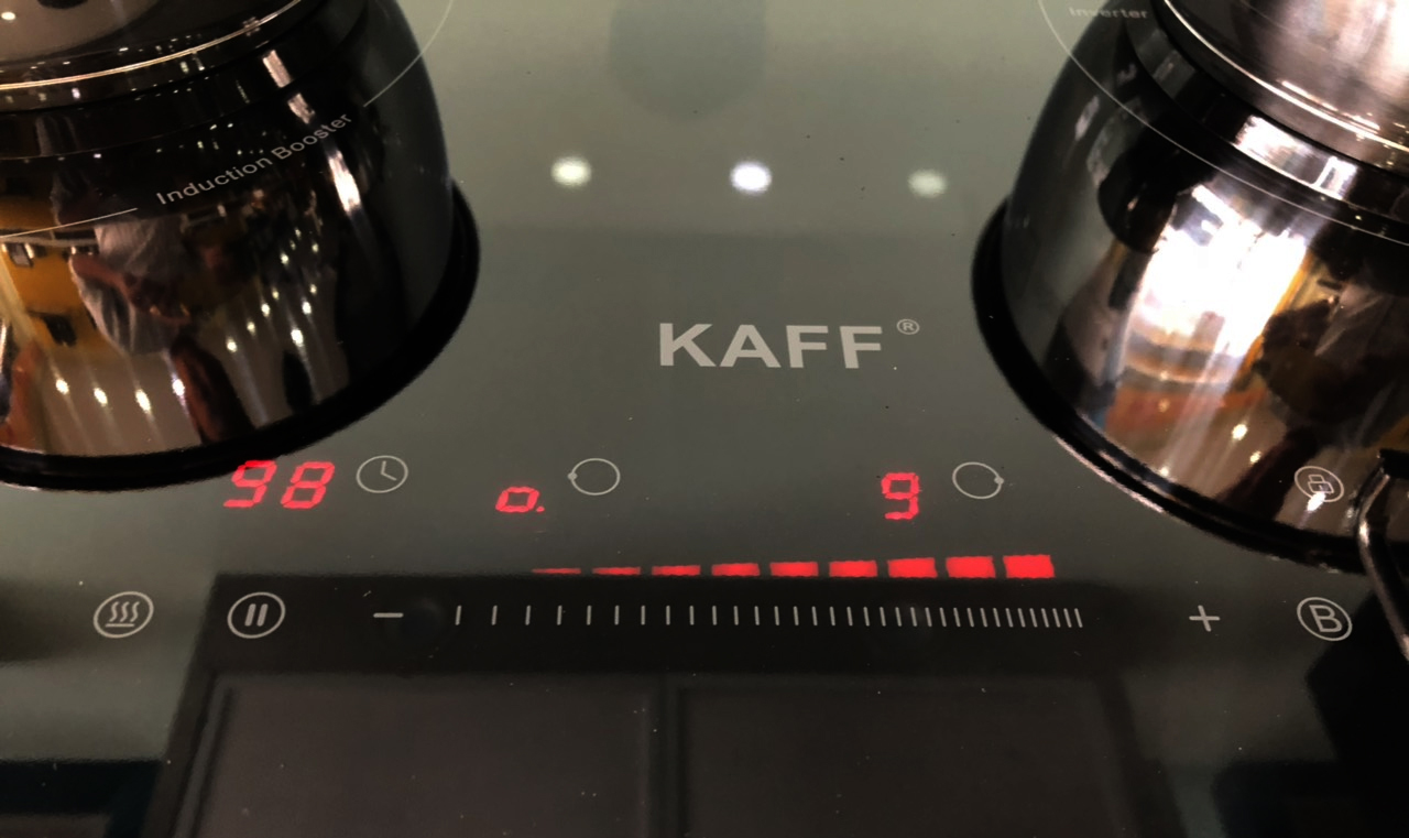 ảnh thực tế bàn phím bếp từ kaff kf-3850sl