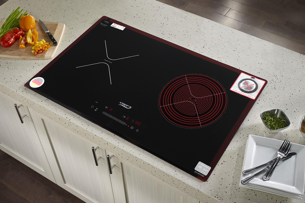 Bếp điện từ Chefs EH-MIX366 có tốt không ảnh thực tế bếp điện từ chefs eh-mix366