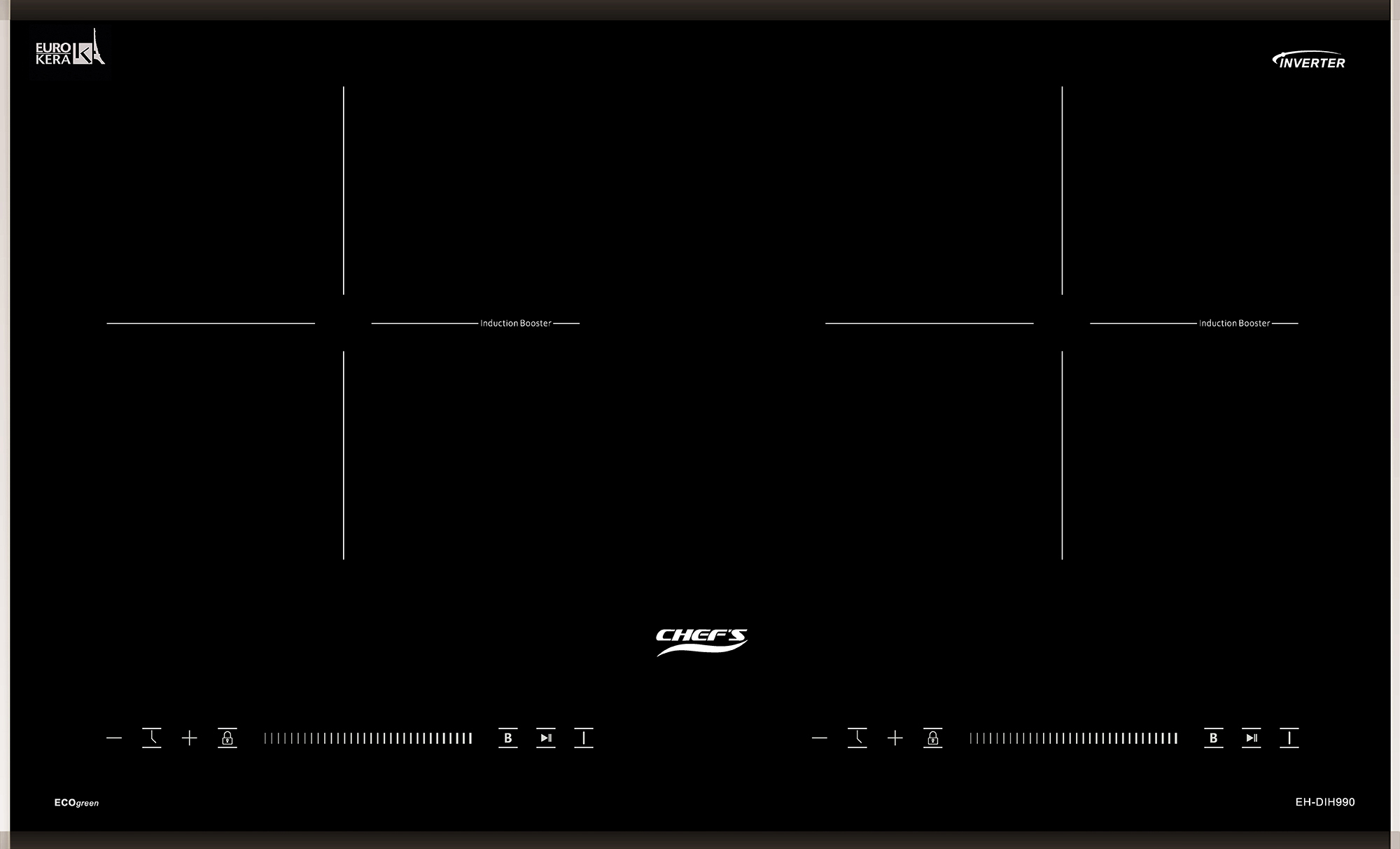 Bếp Từ đôi Chefs EH-DIH990