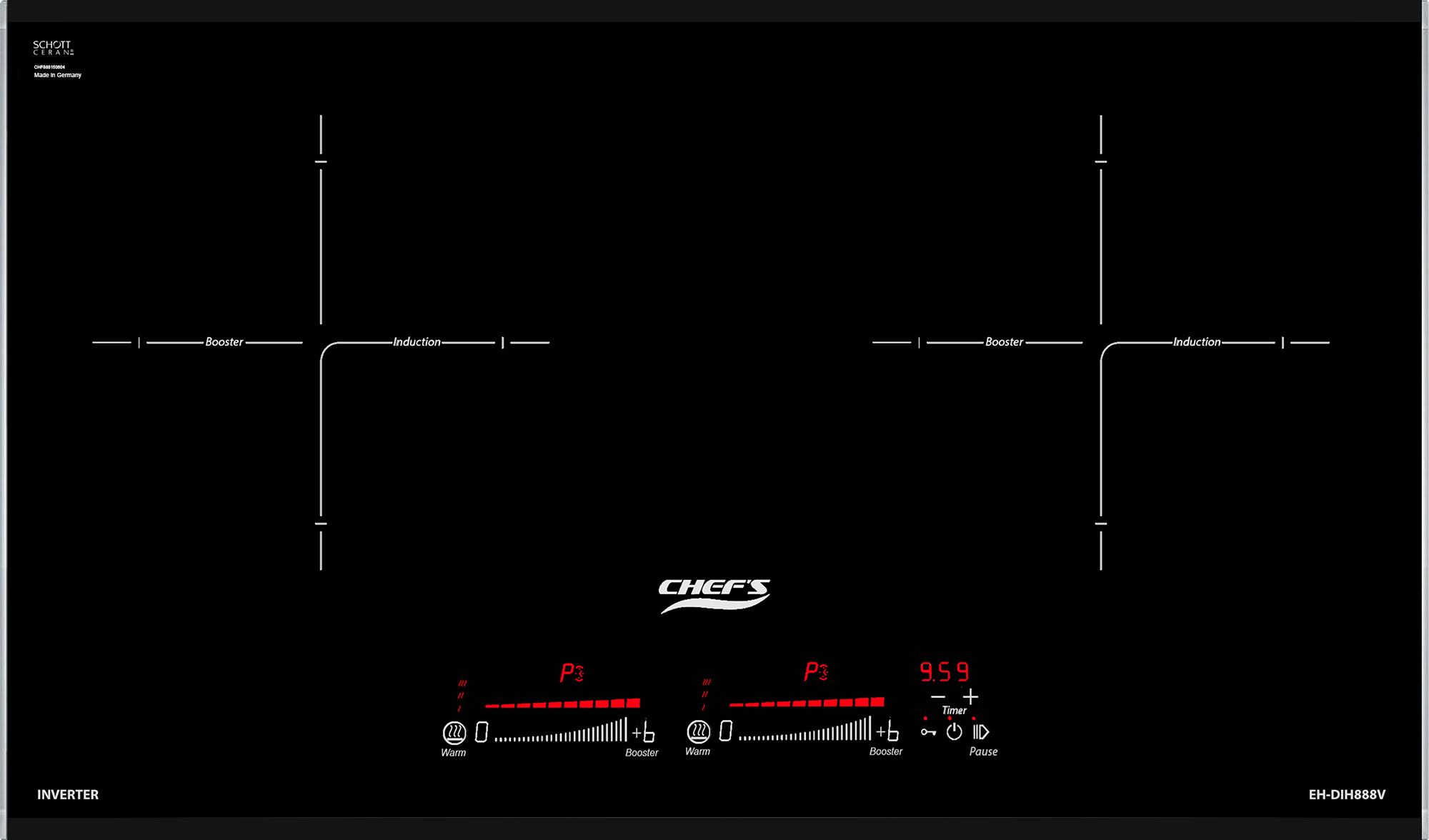 Bếp từ Chefs EH DIH888V