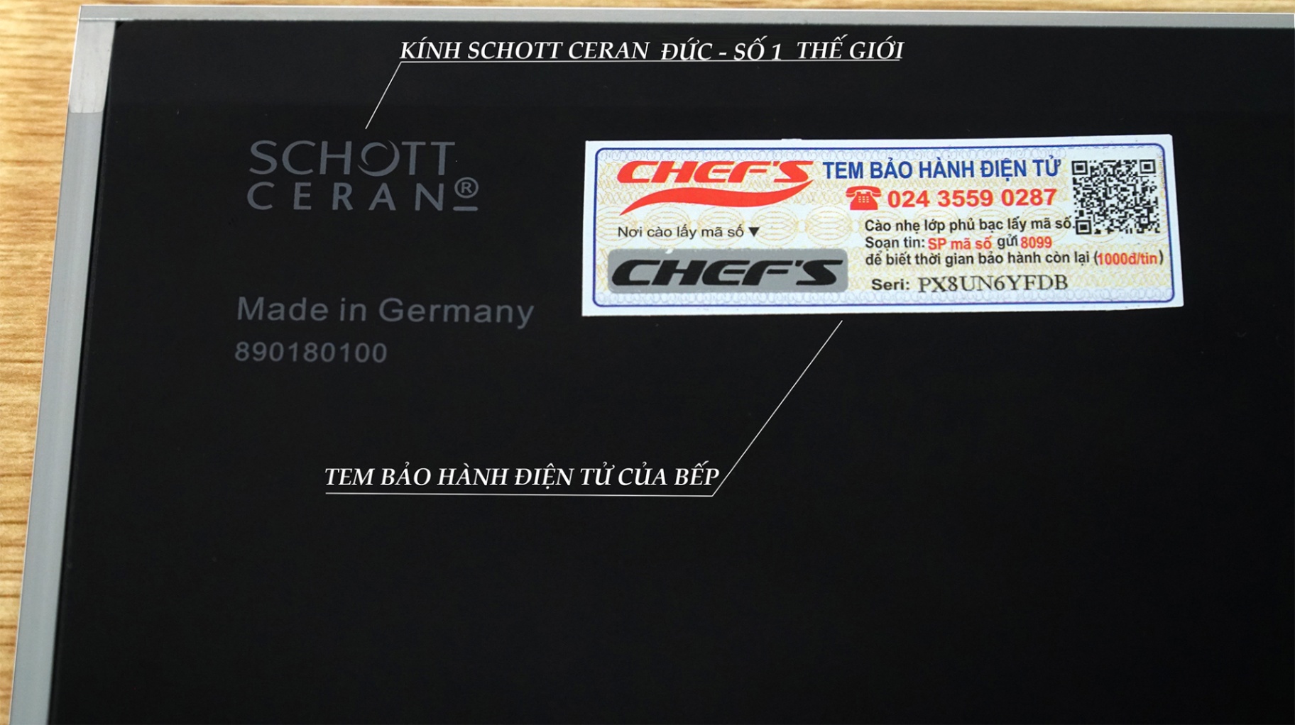 BẾP TỪ ĐÔI CHEFS EH-DIH890N