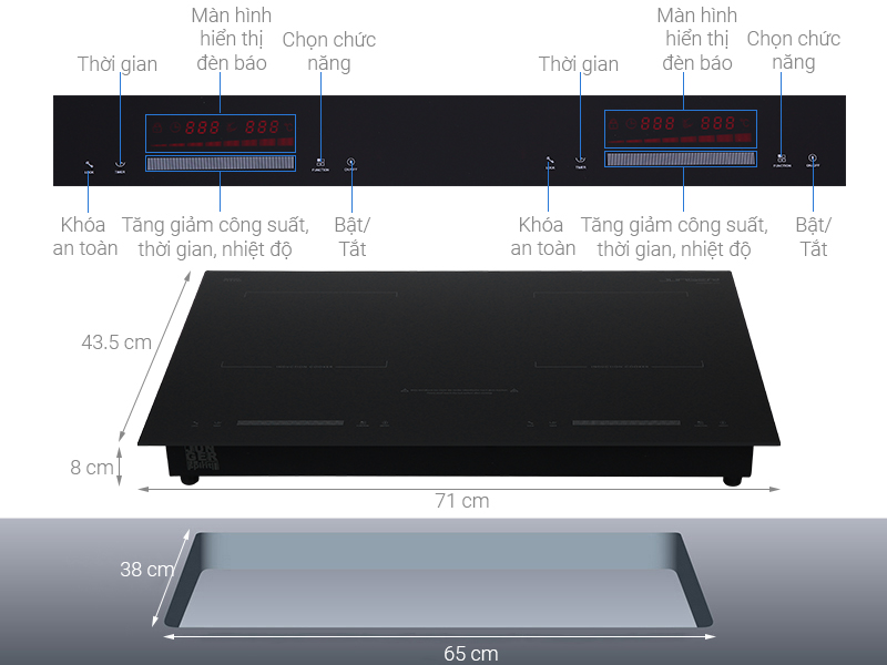 Bếp từ Junger CEJ-200-II