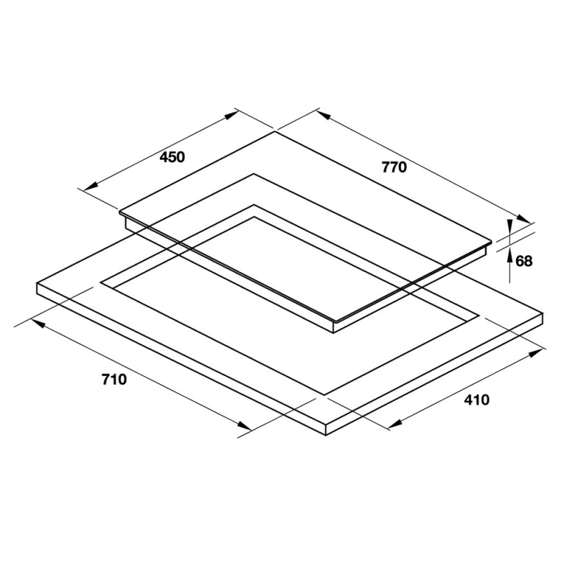 Bếp Từ đôi Hafele HC-I772D 536.61.645