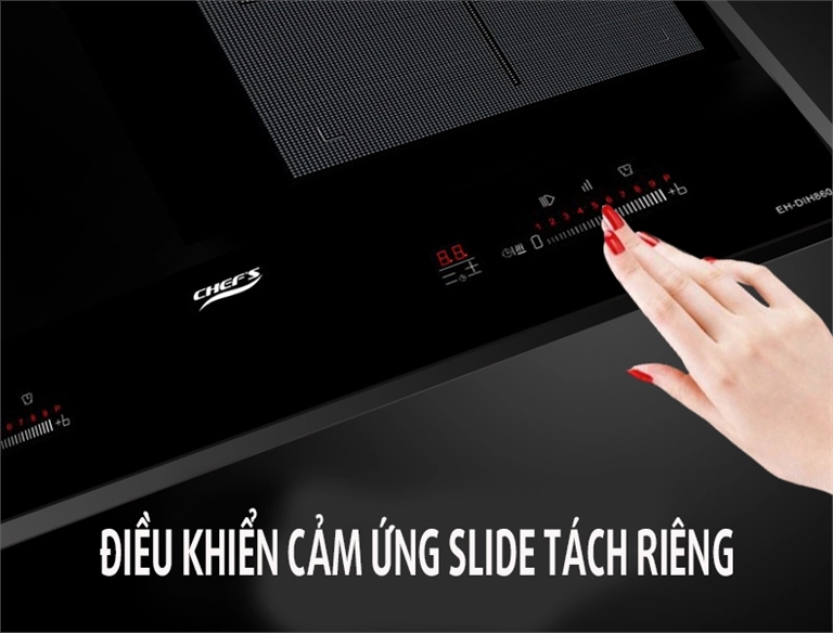 BẾP TỪ ĐÔI CHEFS EH-DIH860