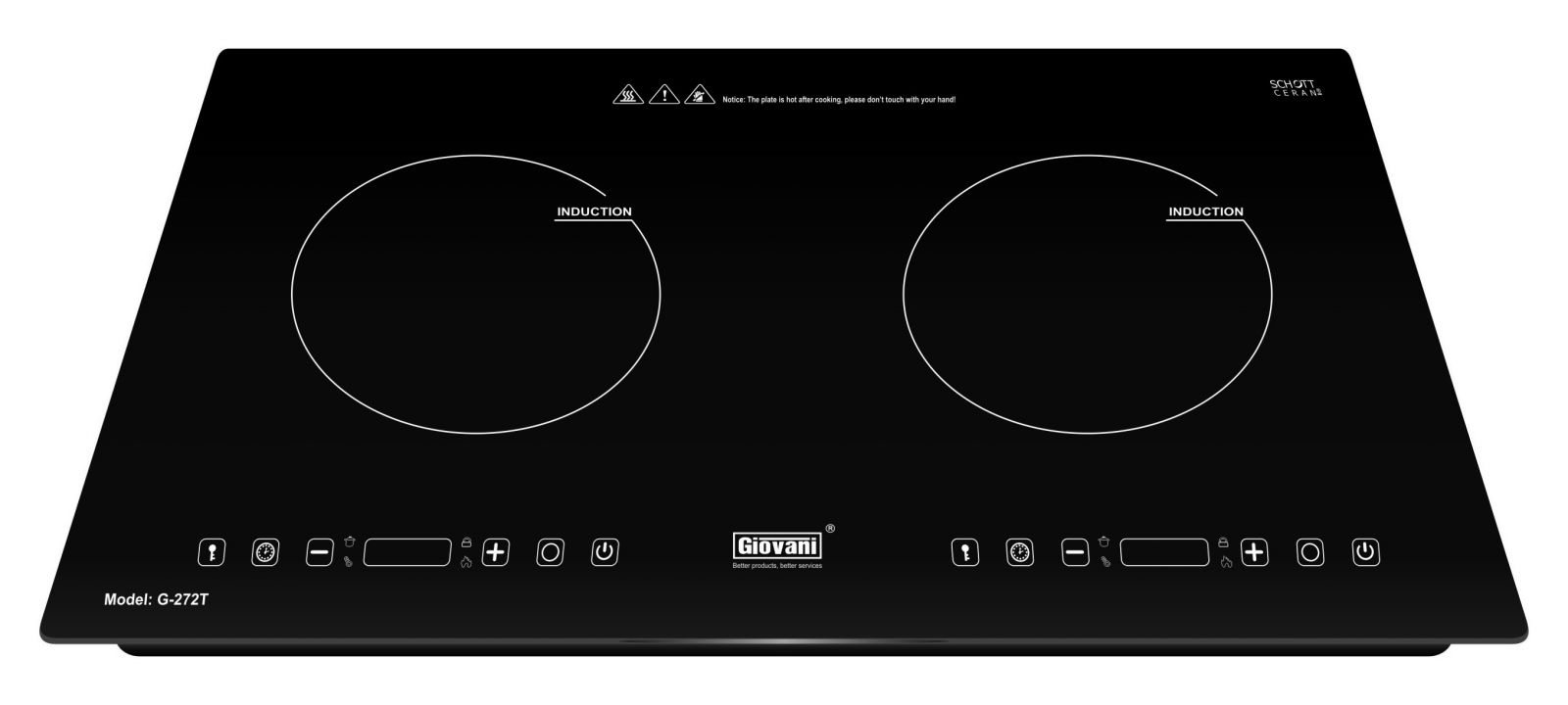 Bếp từ Giovani G-272T có tốt không ảnh thực tế bếp từ giovani g-272t