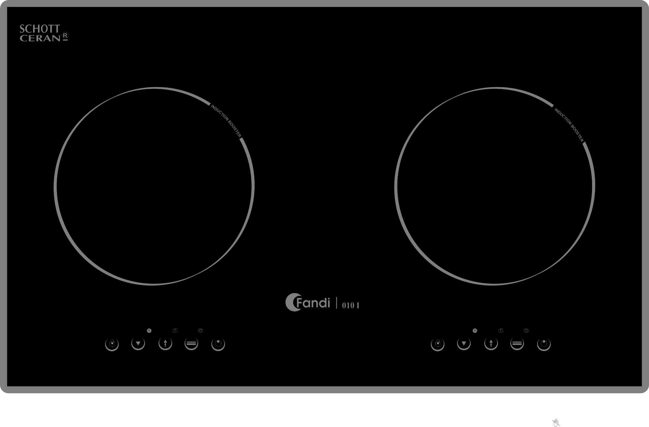 Bếp từ Fandi FD 010I có tốt không ảnh thực tế bếp từ fandi 010i