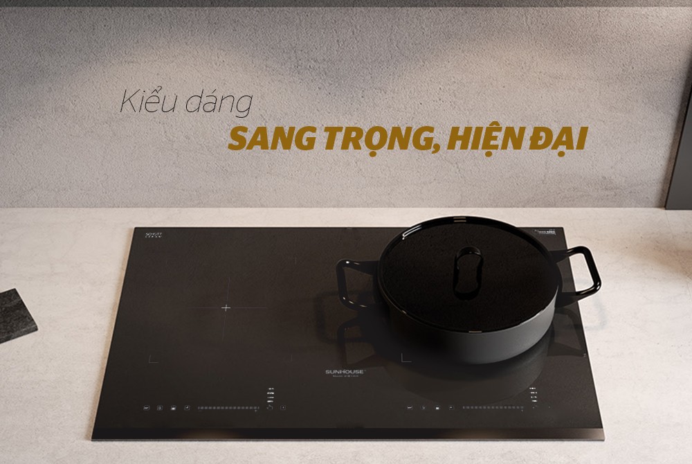 Bếp từ đôi Sunhouse SHB-DI05
