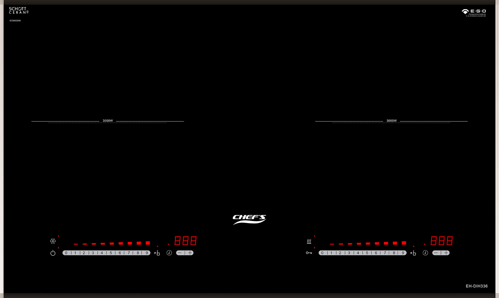 Bếp Từ đôi Chefs EH-DIH336