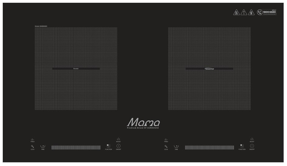 Bếp từ đôi Sunhouse MAMA MMB888DI