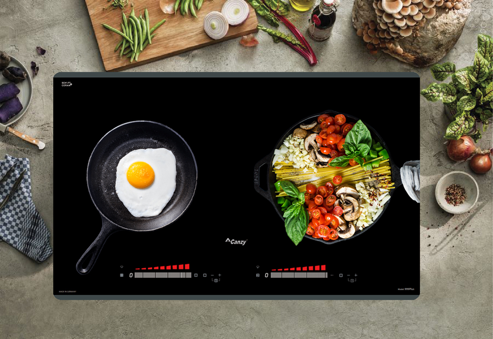 Bếp từ Canzy CZ-999Plus có tốt không ảnh thực tế bếp từ canzy cz-999plus