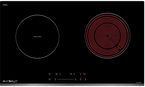 ảnh thực tế bếp điện từ eurosun eu-te288