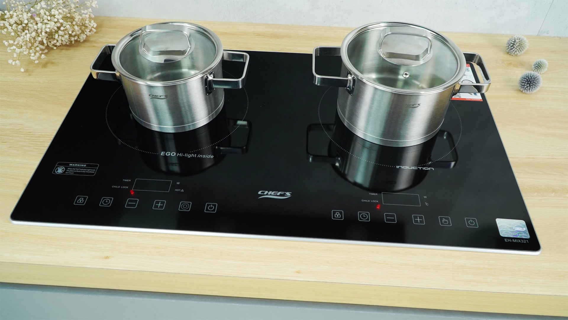 Bếp điện từ hồng ngoại Chefs EH MIX321