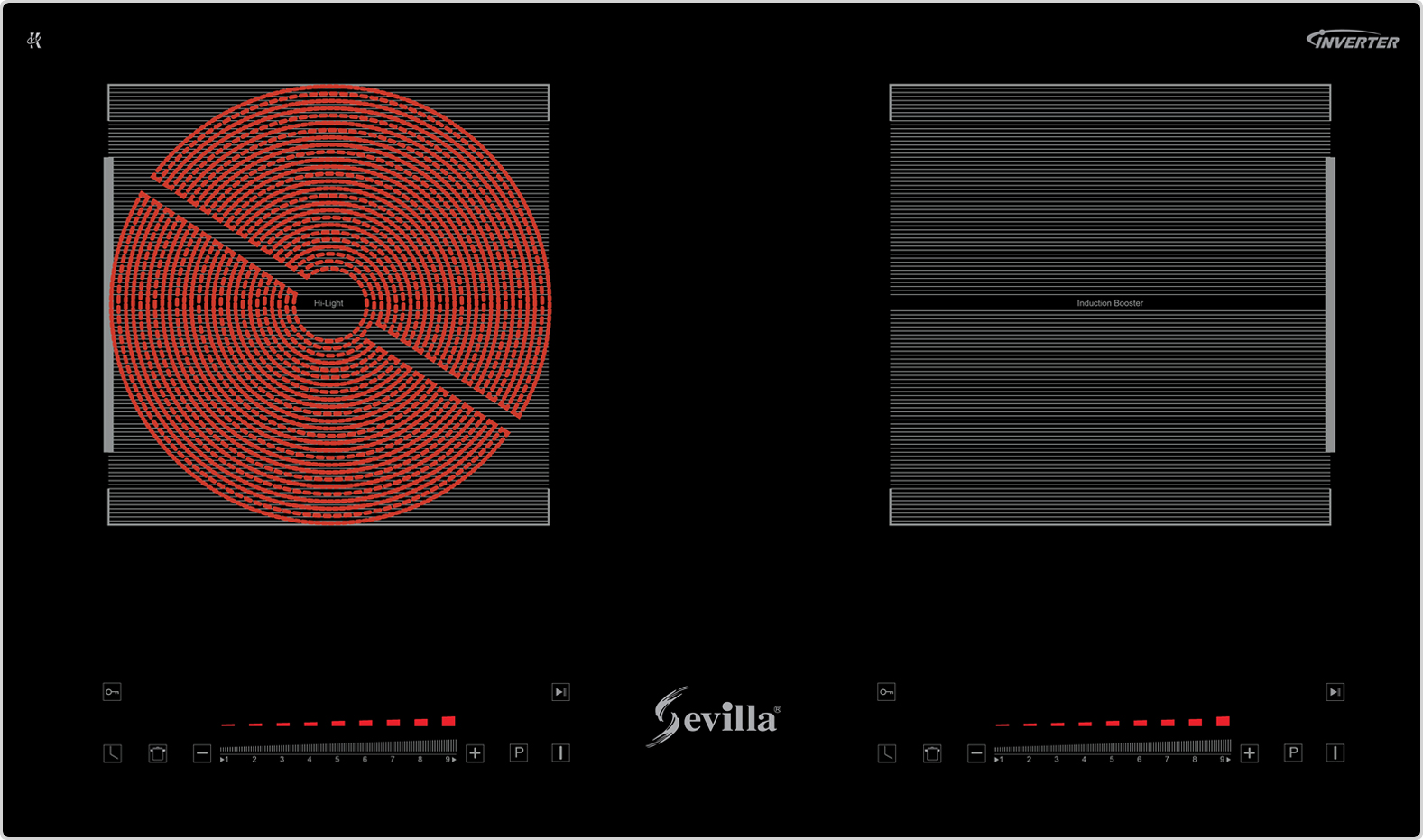 Bếp điện từ Sevilla SV-135TS có tốt không ảnh thực tế bếp điện từ sevilla sv-135ts
