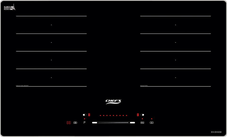 Bếp từ Chefs EH-DIH208 có tốt không ảnh thực tế bếp từ chefs eh-dih208