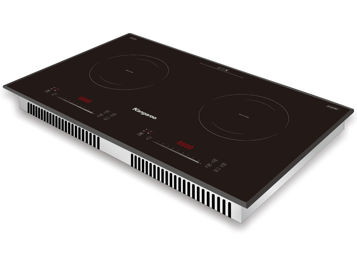 Bếp điện từ đôi Kangaroo KG866i có tốt không ảnh thực tế bếp điện từ đôi kangaroo