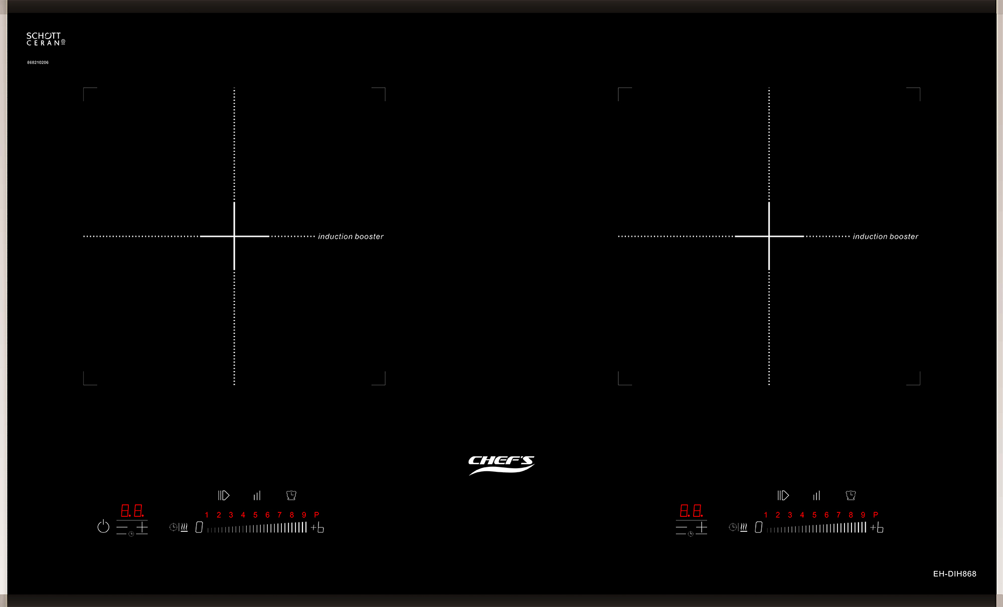 Bếp từ Chefs EH-DIH868 có tốt không ảnh thực tế bếp từ chefs eh-dih868