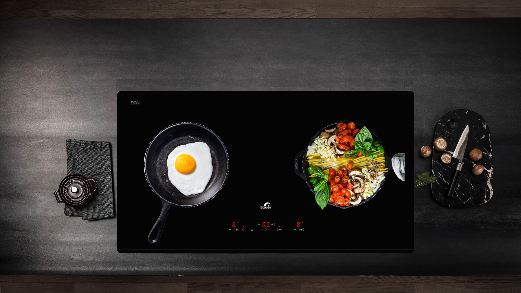 Bếp Điện Từ Bauer BE 62SE