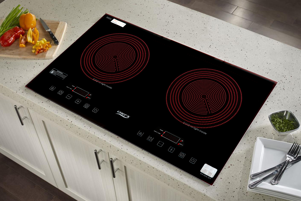 Bếp điện Chefs EH-DHL321 có tốt không ảnh thực tế bếp điện chefs EH-DHL321