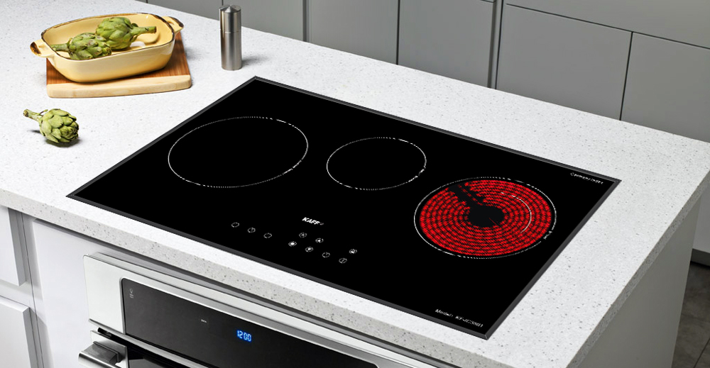 Bếp điện từ Kaff KF-IC3801 có tốt không ảnh thực tế bếp điện từ kaff kf-ic3801