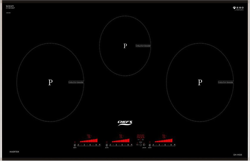 Bếp từ Chefs EH-DIH536 có tốt không ảnh thực tế bếp từ chefs eh-dih536