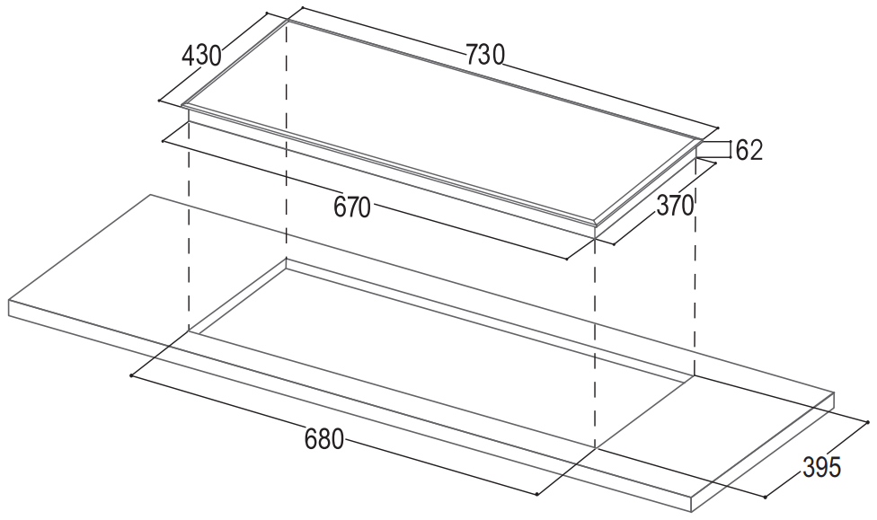 BẾP TỪ BAUER BE 56GT PRO