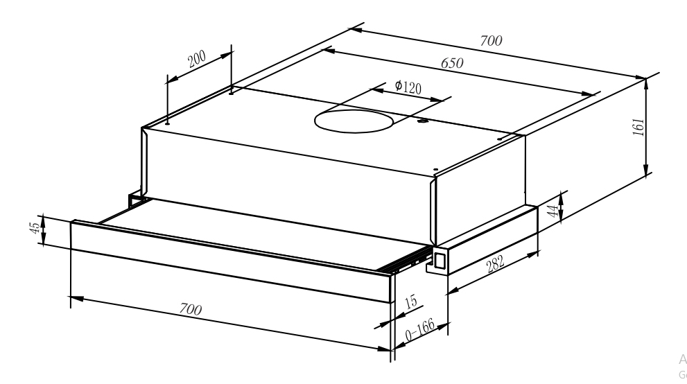 ảnh thực tế kích thước lắp đặt