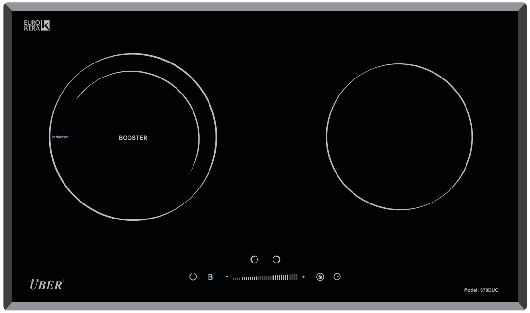 Bếp từ Uber S70 DUO có tốt không ảnh thực tế bếp từ uber