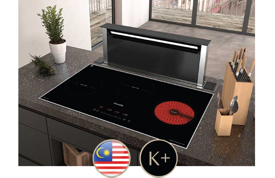 Bếp điện từ Dmestik ML931 DKT có tốt không ảnh thực tế bếp điện từ dmestik