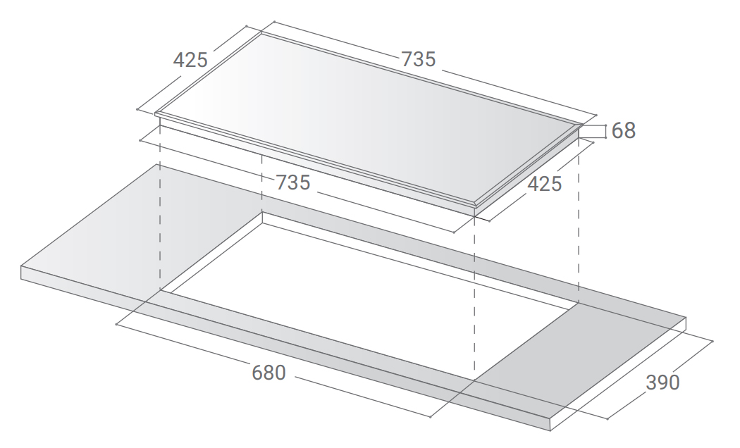 Bếp Điện Từ UBER 2V-33S