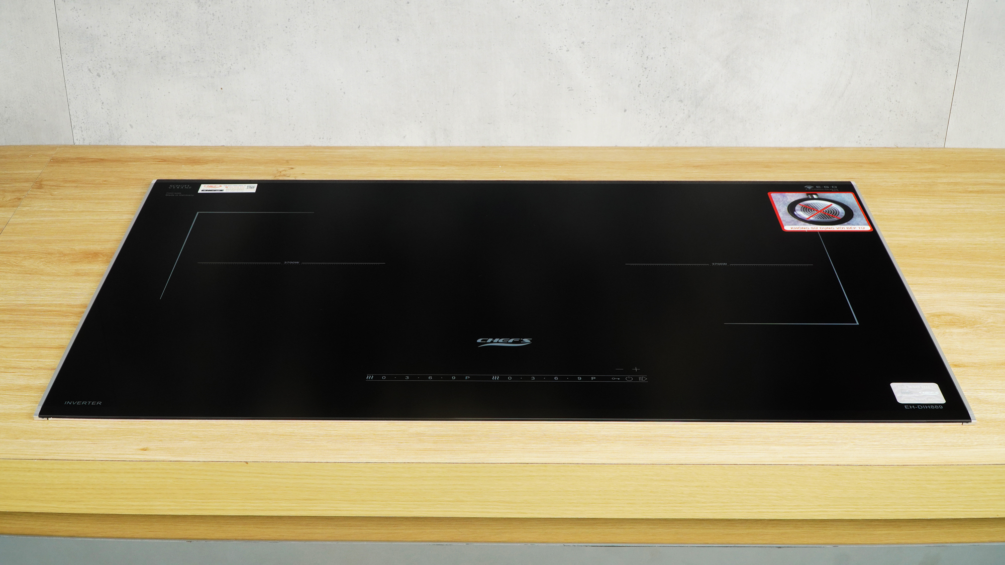 Bếp từ Chefs EH-DIH889 có tốt không bếp 2 từ