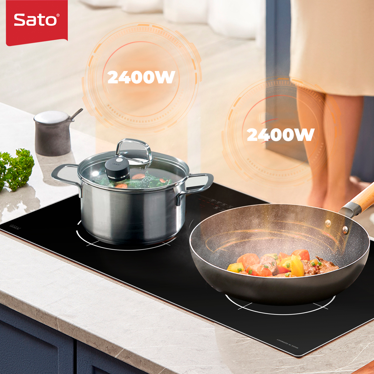Bếp điện từ Sato IH686Plus (A)