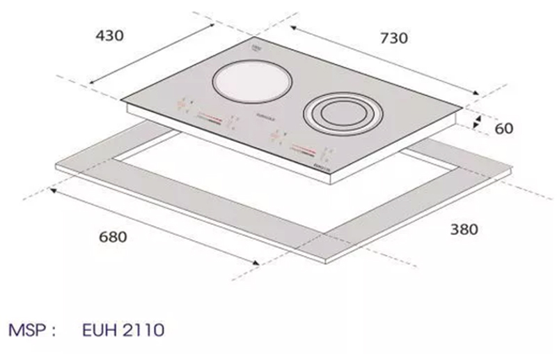 Bếp Điện Từ Eurogold EUH2110