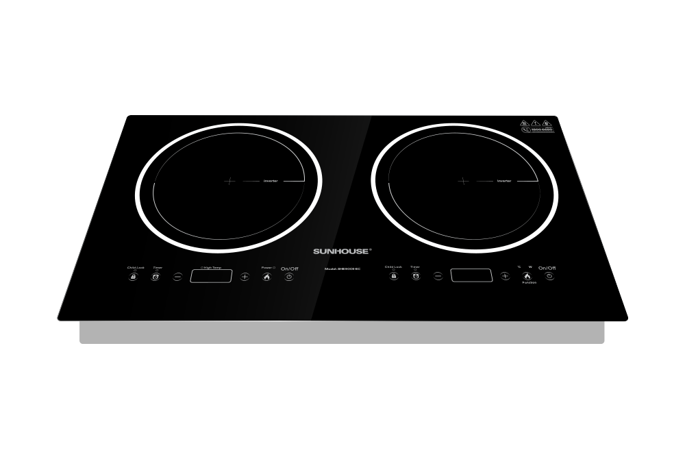 Bếp từ đôi Sunhouse SHB9003-EC