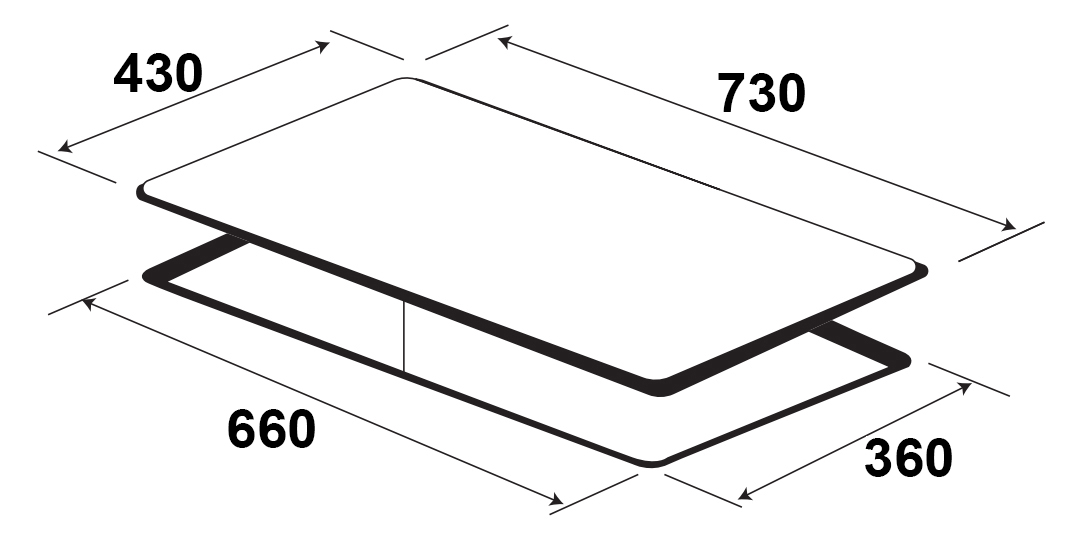 BẾP TỪ KAFF KF-IH2002LEBAR