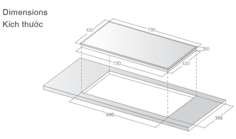 Bếp từ Lorca LCI 877 VN