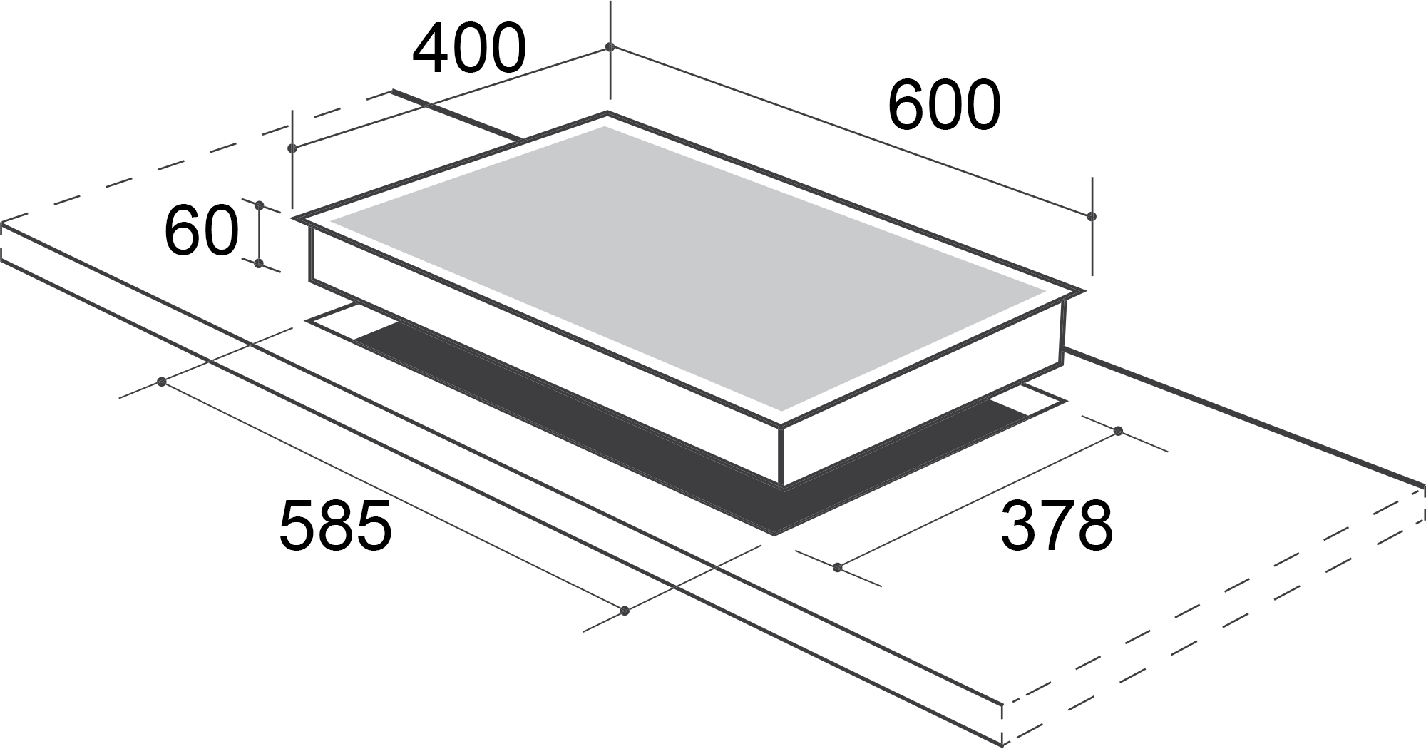 Bếp từ đôi Dusler DL-620