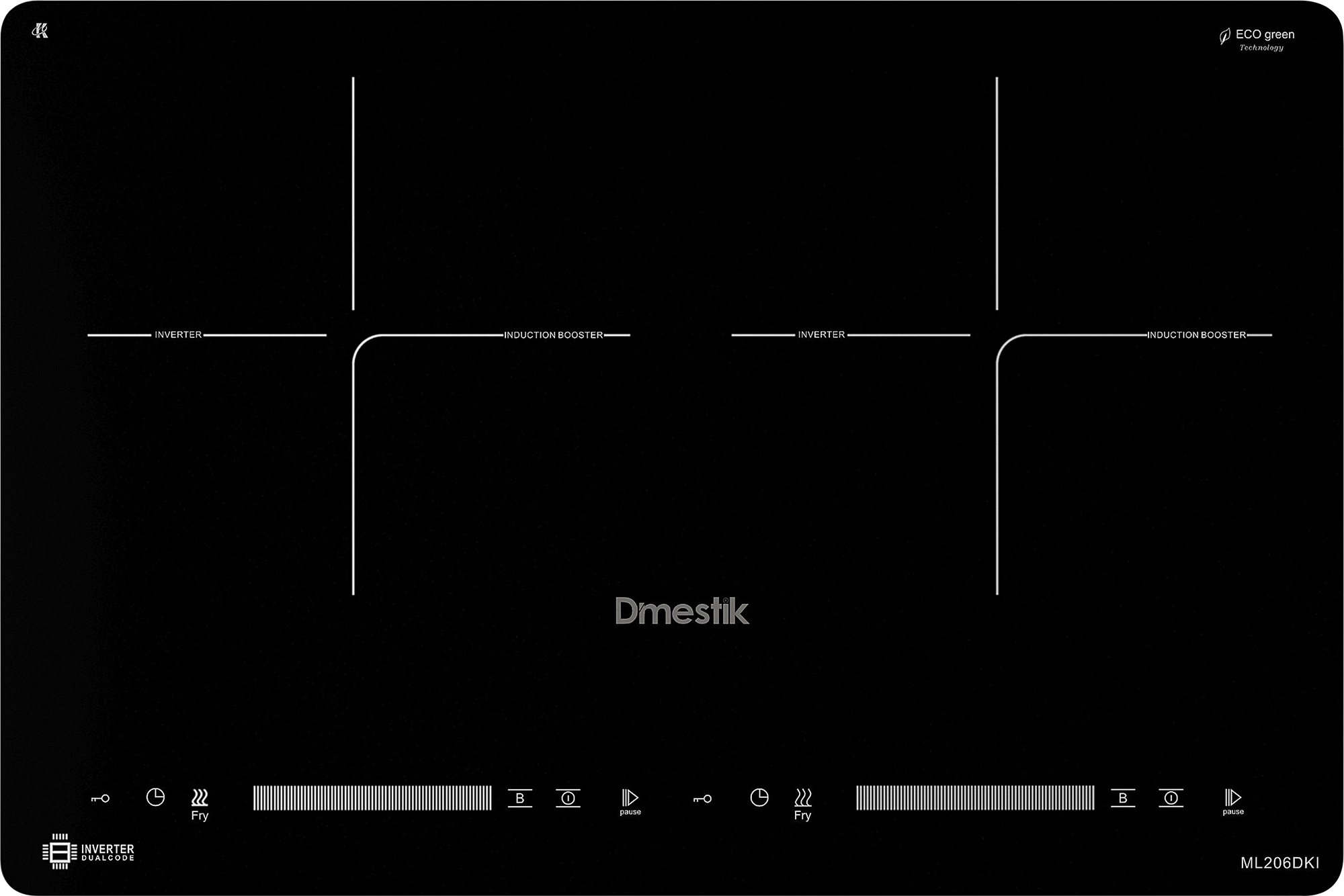 BẾP TỪ DMESTIK ML206DKI