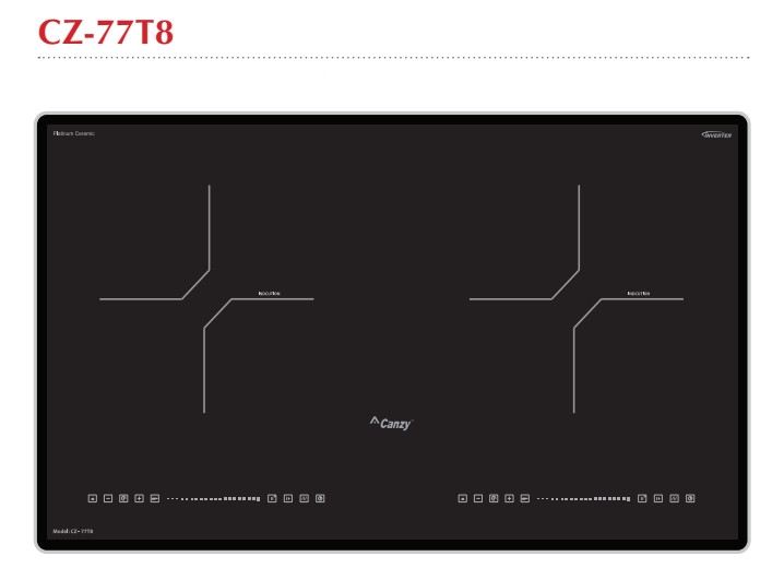 Bếp Từ Đôi Canzy CZ-77T8