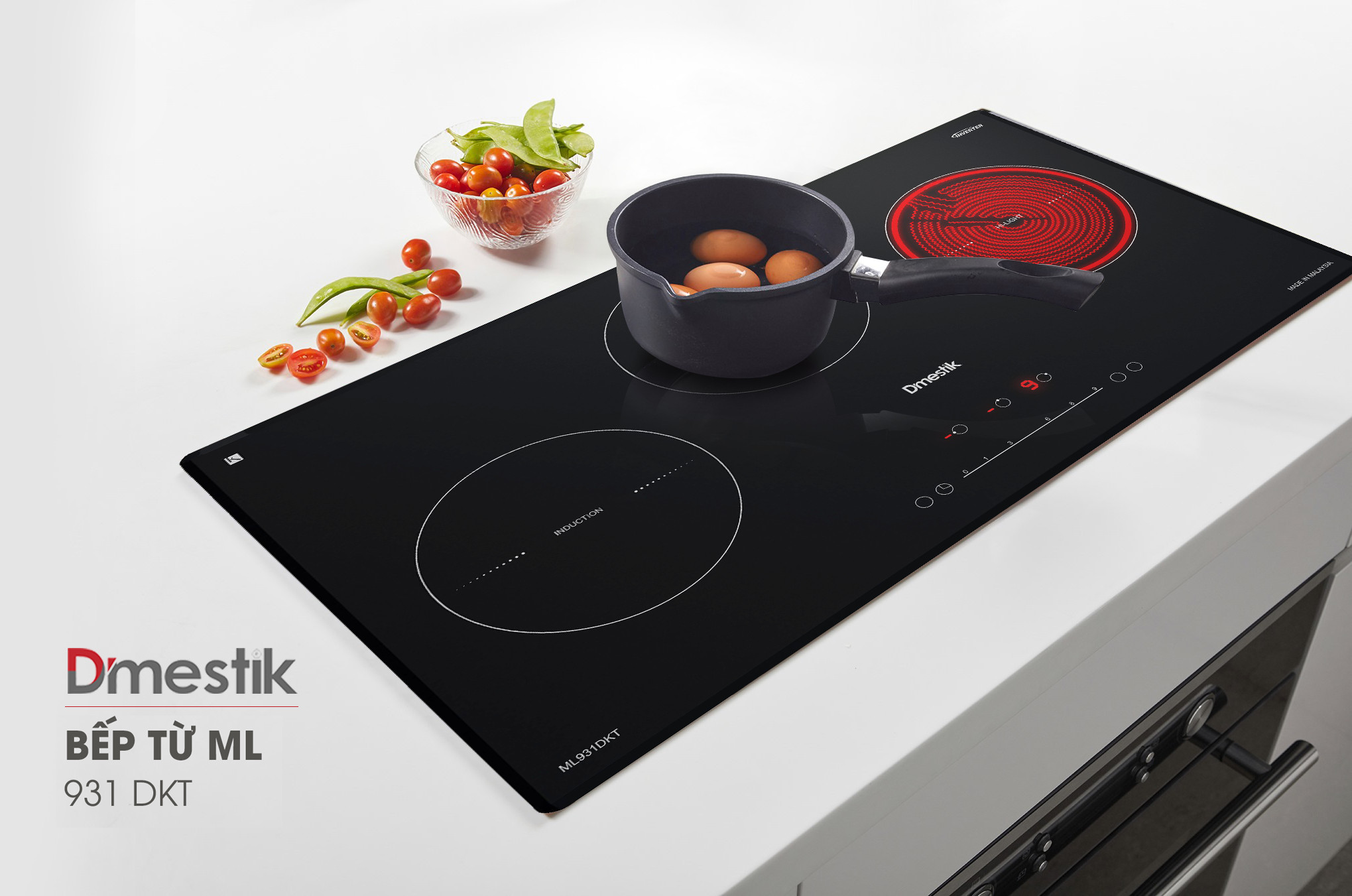 Bếp điện từ Dmestik ML931 DKT có gì đặc biệt?