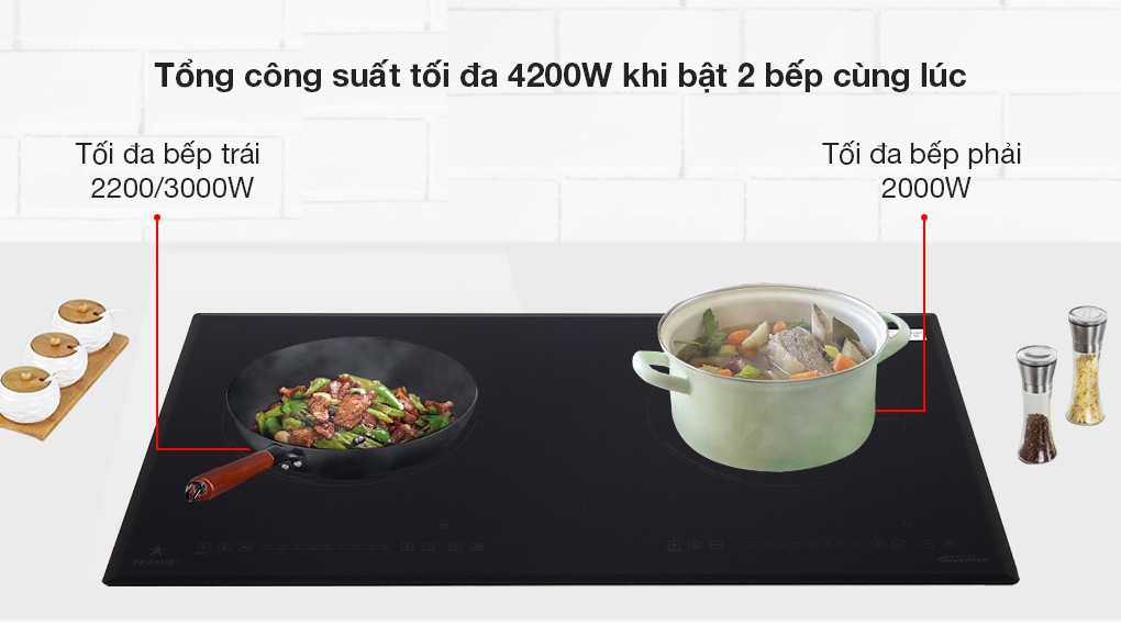 Giới thiệu về mẫu bếp từ Pramie PRMY 2101