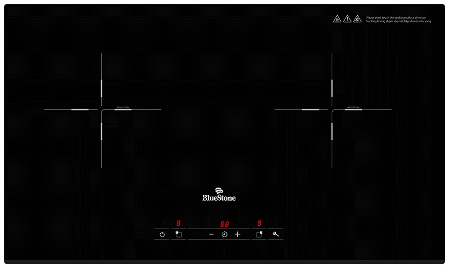 BẾP TỪ ĐÔI BLUESTONE ICB-6818