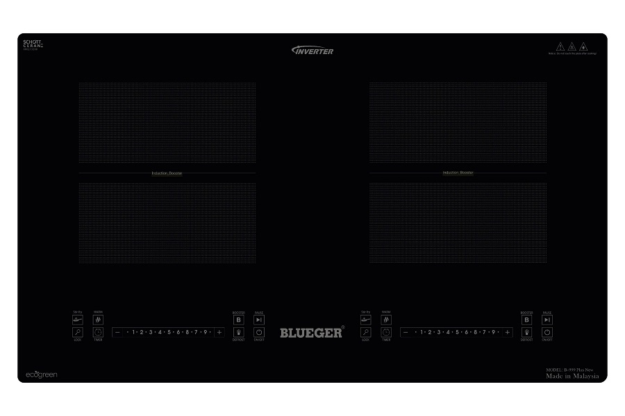 Bếp từ đôi Blueger B-999 Plus New