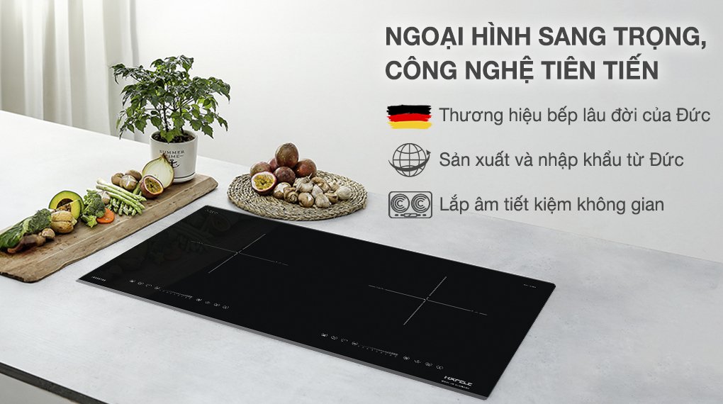 Bếp từ đôi lắp âm Hafele HC-I7325B (533.09.979)